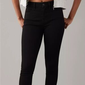American Eagle Outfitters Jet Black Skinny Jeans